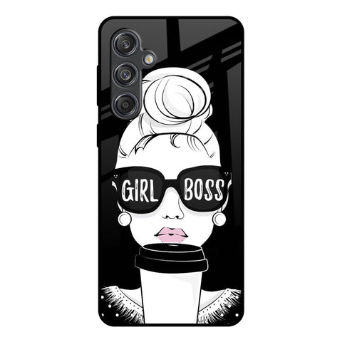 Girl Boss Glossy Case For Samsung Galaxy M55 5G