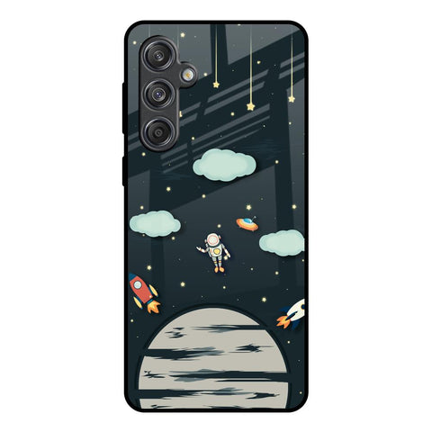 Astronaut Dream Glossy Case For Samsung Galaxy M55 5G
