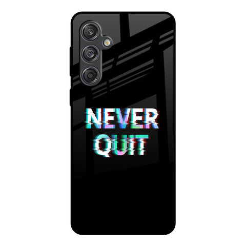 Never Quit Glossy Case For Samsung Galaxy M55 5G
