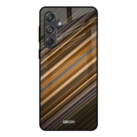 Diagonal Slash Pattern Glossy Case for Samsung Galaxy M55 5G