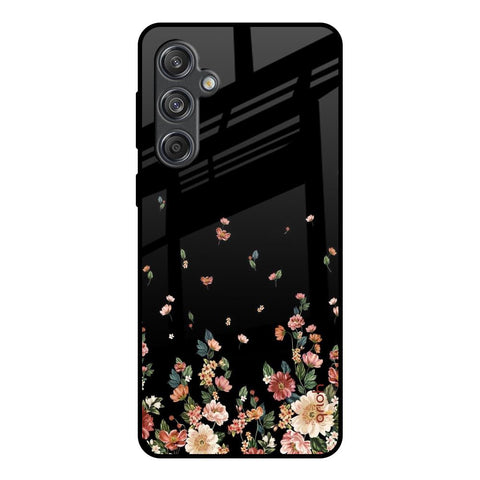 Floating Floral Print Glossy Case for Samsung Galaxy M55 5G