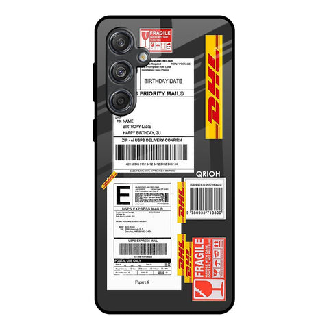 Cool Barcode Label Glossy Case For Samsung Galaxy M55 5G