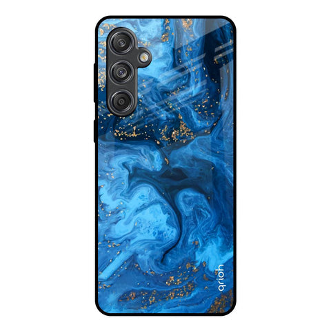 Gold Sprinkle Glossy Case for Samsung Galaxy M55 5G