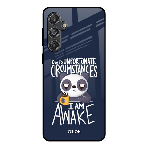 Struggling Panda Glossy Case for Samsung Galaxy M55 5G