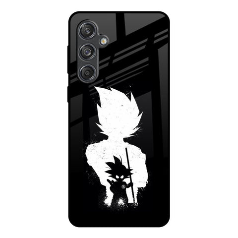 Monochrome Goku Glossy Case for Samsung Galaxy M55 5G