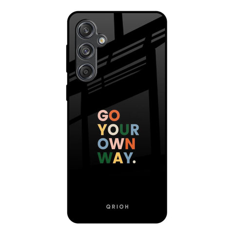 Go Your Own Way Glossy Case for Samsung Galaxy M55 5G
