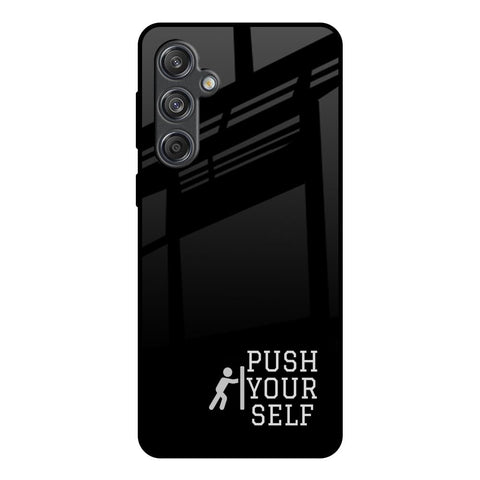 Push Your Self Glossy Case for Samsung Galaxy M55 5G