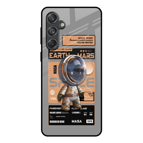 Space Ticket Glossy Case for Samsung Galaxy M55 5G