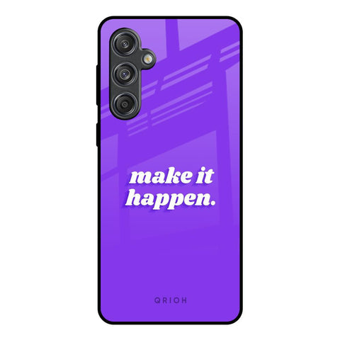 Make it Happen Glossy Case for Samsung Galaxy M55 5G