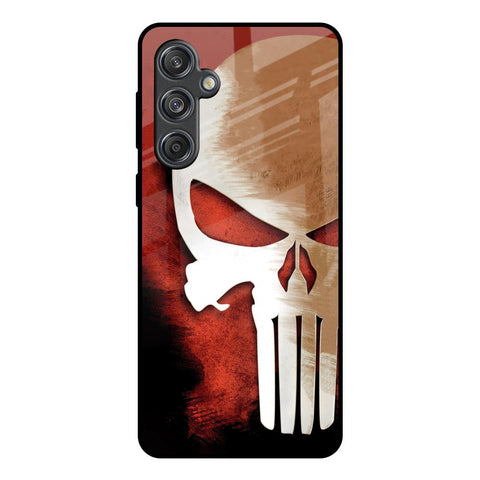 Red Skull Glossy Case for Samsung Galaxy M55 5G