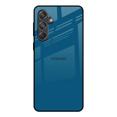 Cobalt Blue Glossy Case for Samsung Galaxy M55 5G
