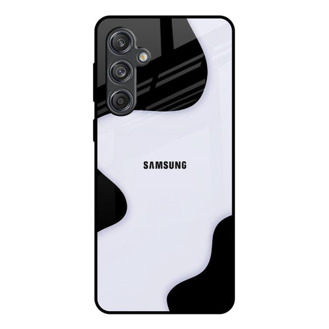 Wheat Cream Wavy Glossy Case for Samsung Galaxy M55 5G