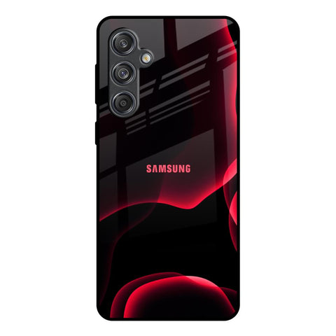 Red Thunder Glossy Case for Samsung Galaxy M55 5G