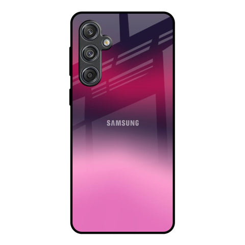 Pink Burn Gradient Glossy Case for Samsung Galaxy M55 5G