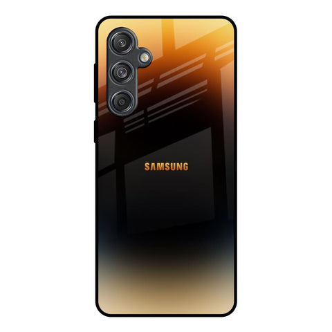 Grainy Yellow Glossy Case for Samsung Galaxy M55 5G