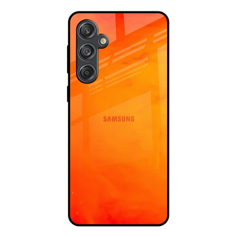 Tangy Orange Glossy Case for Samsung Galaxy M55 5G