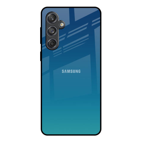 Celestial Blue Glossy Case For Samsung Galaxy M55 5G