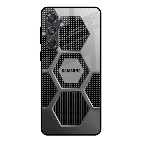 Hexagon Style Glossy Case For Samsung Galaxy M55 5G