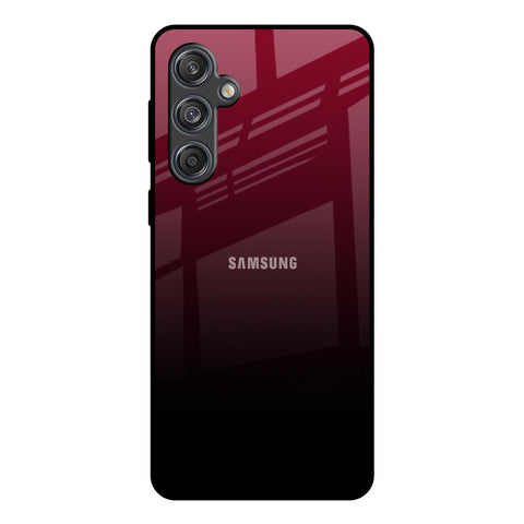 Wine Red Glossy Case For Samsung Galaxy M55 5G