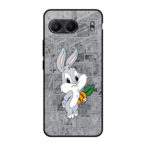 Cute Baby Bunny Glossy Case for OnePlus Nord 4 5G