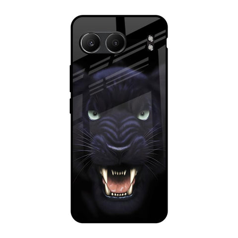 Angry Black Leopard Glossy Case for OnePlus Nord 4 5G