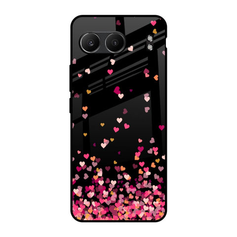 Heart Rain Fall Glossy Case For OnePlus Nord 4 5G