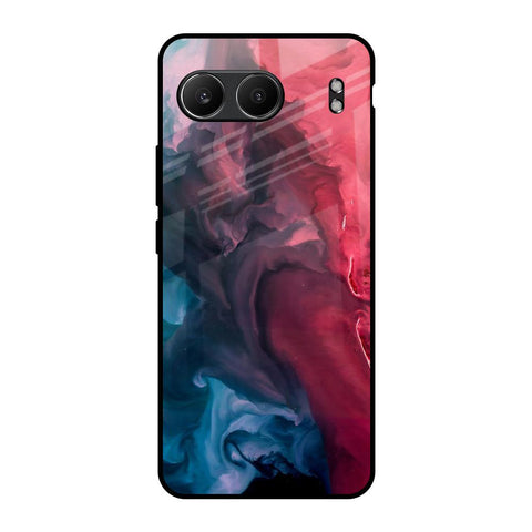 Blue & Red Smoke Glossy Case for OnePlus Nord 4 5G