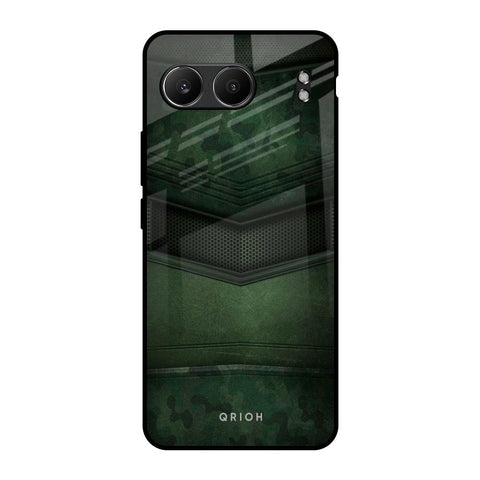 Green Leather Glossy Case for OnePlus Nord 4 5G