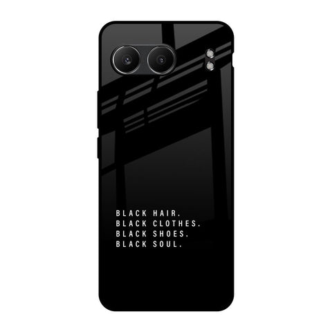 Black Soul Glossy Case for OnePlus Nord 4 5G