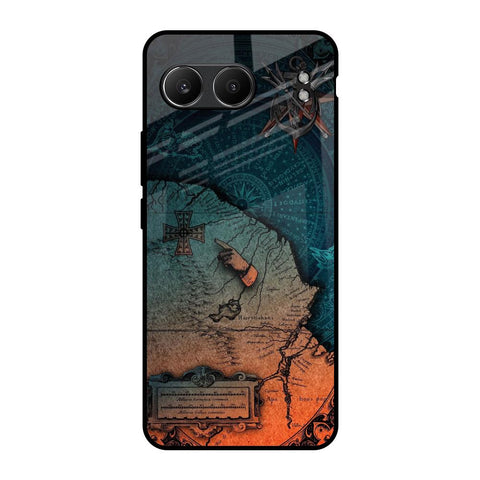 Geographical Map Glossy Case for OnePlus Nord 4 5G