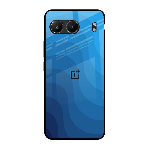 Blue Wave Abstract Glossy Case for OnePlus Nord 4 5G