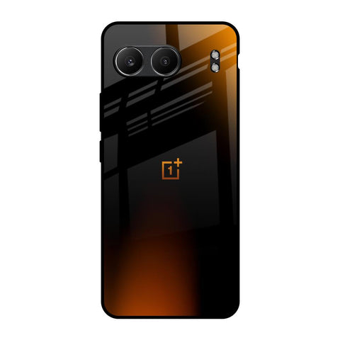 Orange Black Fusion Glossy Case for OnePlus Nord 4 5G