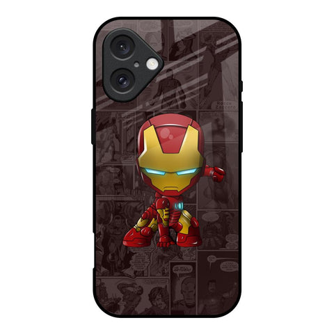 Angry Baby Super Hero Glossy Case for iPhone 16