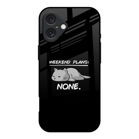 Weekend Plans Glossy Case for iPhone 16