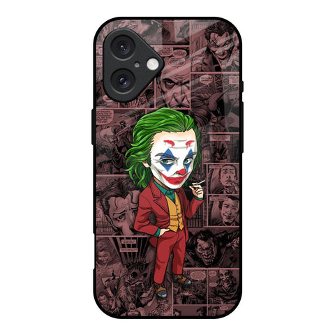 Joker Cartoon Glossy Case for iPhone 16