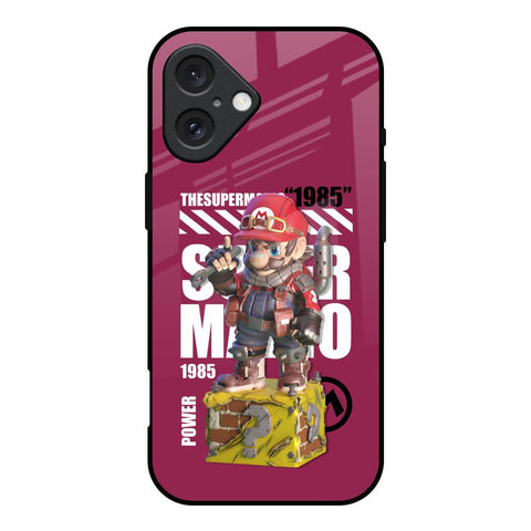 Gangster Hero Glossy Case for iPhone 16