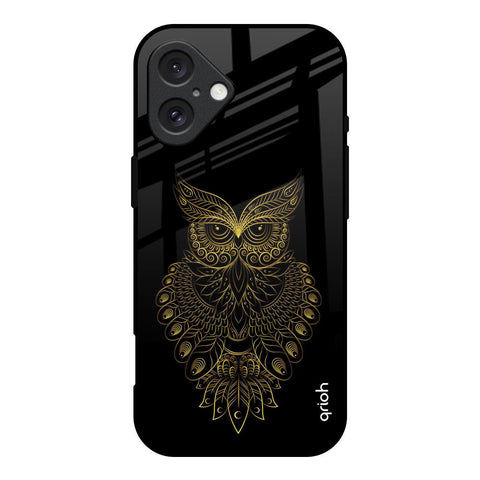 Golden Owl Glossy Case for iPhone 16