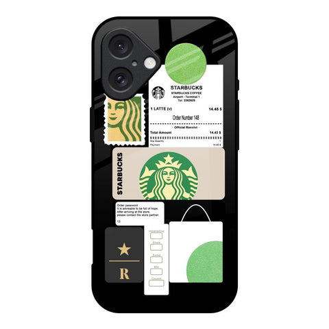 Coffee Latte Glossy Case for iPhone 16