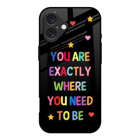 Magical Words Glossy Case for iPhone 16