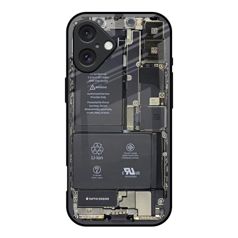 Skeleton Inside Glossy Case for iPhone 16