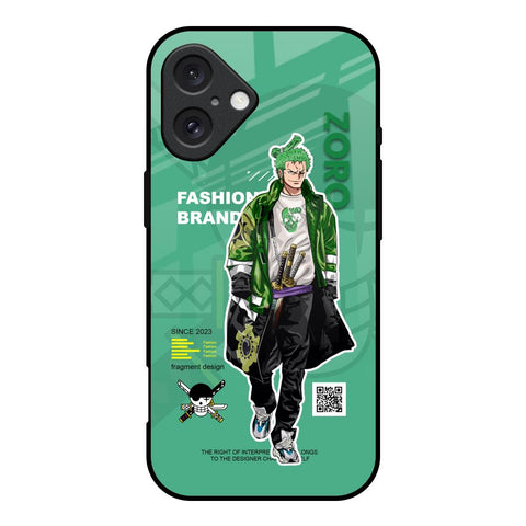 Zoro Bape Glossy Case for iPhone 16