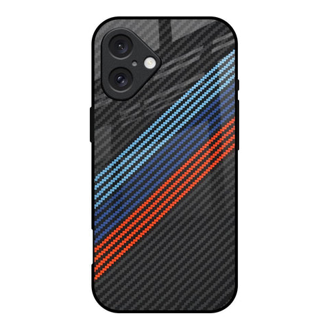 Carbon Inspired Glossy Case for iPhone 16