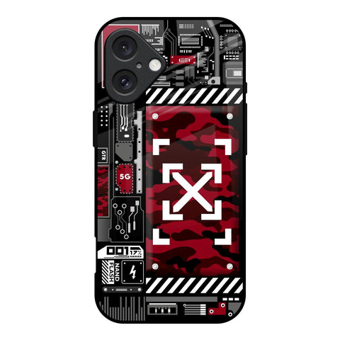 Technology Art Glossy Case for iPhone 16