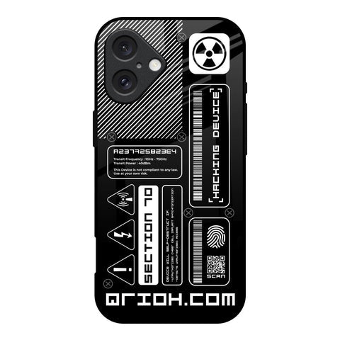 Futuristic Art Glossy Case for iPhone 16