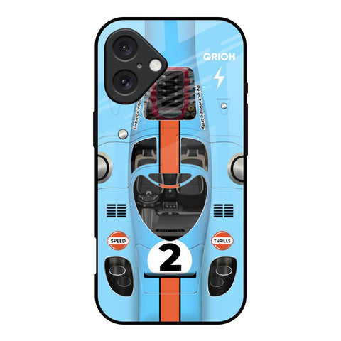 Race Laboratory Glossy Case for iPhone 16