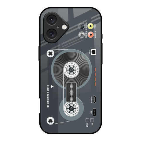 Retro Recorder Glossy Case for iPhone 16