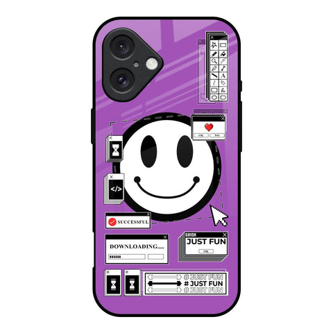 Code with Smile Glossy Case for iPhone 16