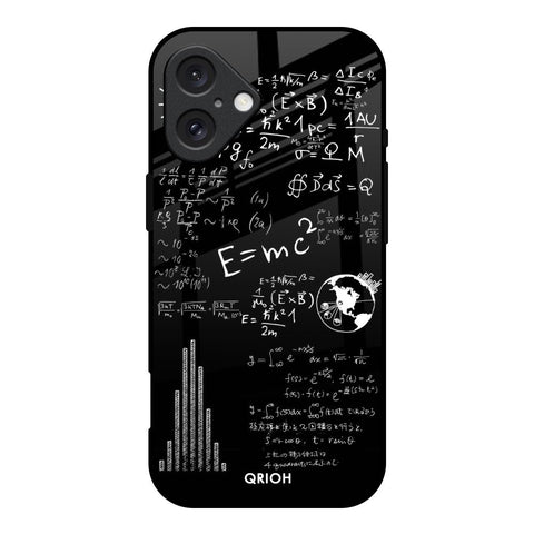 Funny Math Glossy Case for iPhone 16