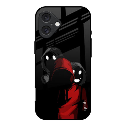 Shadow Character Glossy Case for iPhone 16