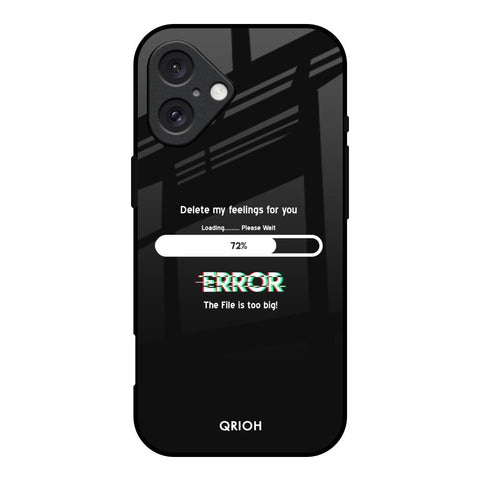 Error Glossy Case for iPhone 16
